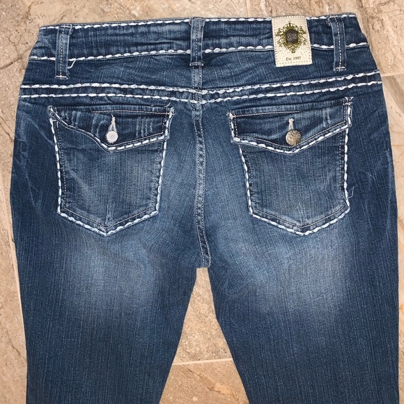 Cello women’s skinny denim jeans size 7 - Picture 3 of 4